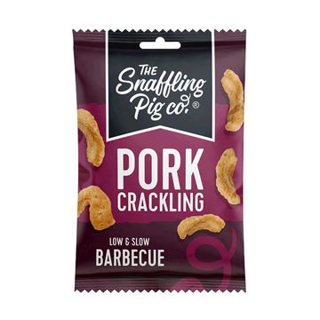 Picture of Snaffling Pig Low & Slow BBQ Pork Crackling (12x40g)