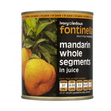 Picture of Fontinella Mandarin Segments in Juice (6x820g)