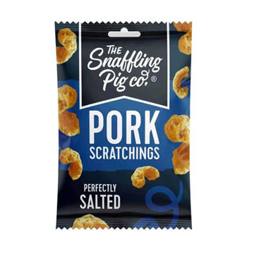Picture of Snaffling Pig Perfectly Salted Pork Crackling (12x40g)
