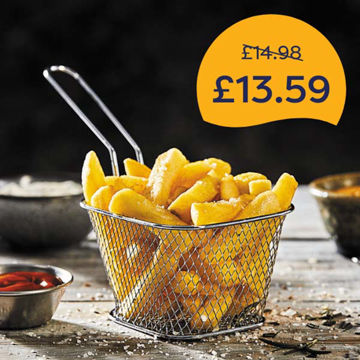 Picture of Chefs' Selections Straight Cut Chips 12mm (4x2.27kg)