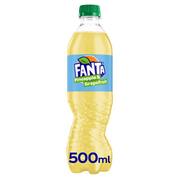 Picture of Fanta Grapefruit & Pineapple (12x500ml)