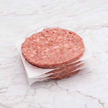 Picture of Beef Burger - Caramelised Onion & Black Pepper, Avg. 5oz (30x141g)