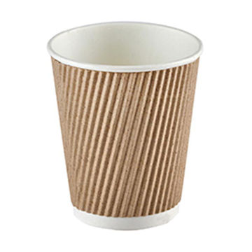 Picture of Celebration 8oz Kraft Ripple Cups (500)