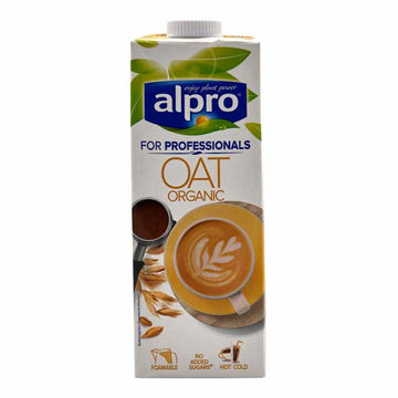 Picture of Alpro Organic & Gluten Free Oat Drink 'For Professionals' (12x1L)