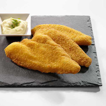 Picture of Van Der Lee Breaded & Pre-fried Plaice Fillets, 8-10oz (15)