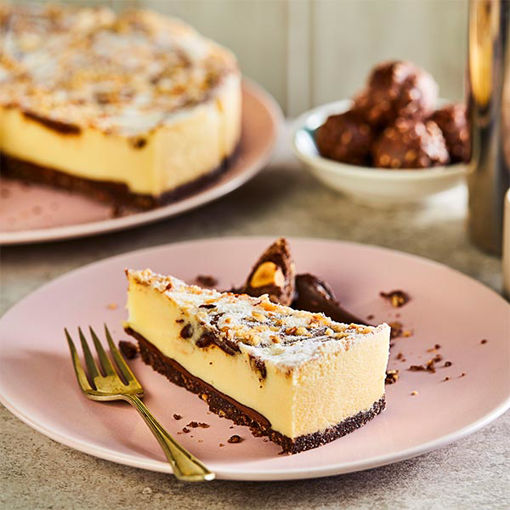 Picture of Chefs' Selection Hazelnut Praline&White Chocolate Cheesecake (14ptn)