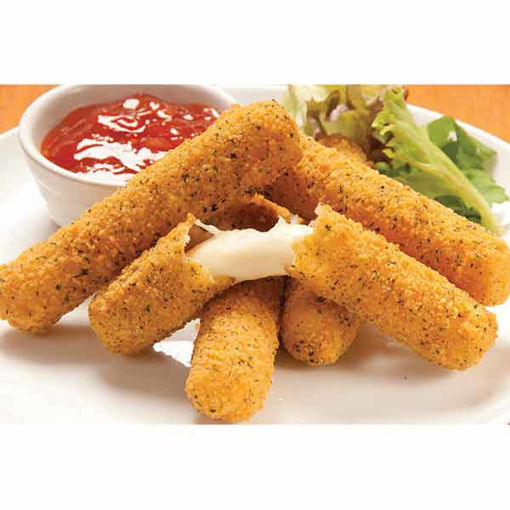 Picture of Golden Crumb Breaded Mozzarella Sticks (6x1kg)