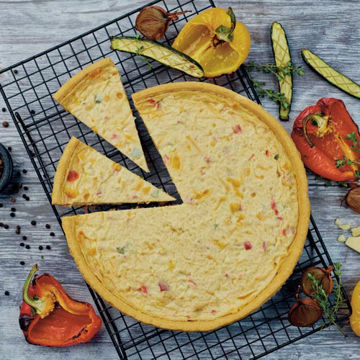 Picture of Menuserve Mediterranean Style Quiche (12ptn)