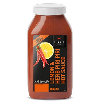 Picture of Lion Lemon & Herb Piri Piri Hot Sauce (2x2.27L)