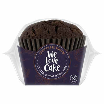 Picture of We Love Cake Gluten Free Chocolate Muffins (8x78g)