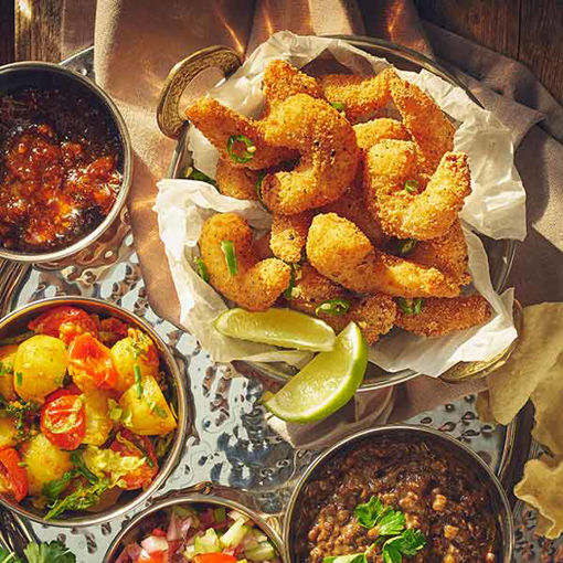 Picture of Whitby Bengali Style Spiced Breaded Prawns (6x450g)