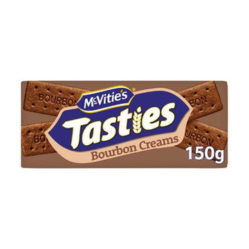 Picture of McVities Tasties Bourbon Creams (12x150g)