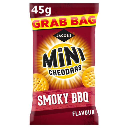 Picture of Jacob's Mini Cheddars Smoky BBQ (30x45g)