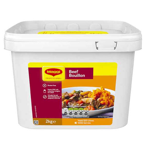 Picture of Maggi Gluten Free Beef Bouillon (2x2kg)