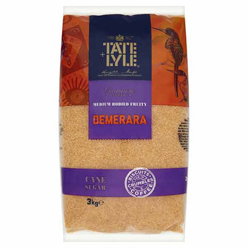 Picture of Tate & Lyle Demerara Sugar (4x3kg)