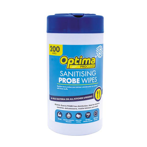 Picture of Optima Temperature Probe Wipes (12x200)