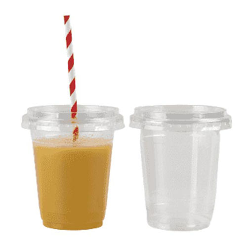 Picture of Magnum Packaging 16oz -24oz Flat Lid with Straw Slot (1000)