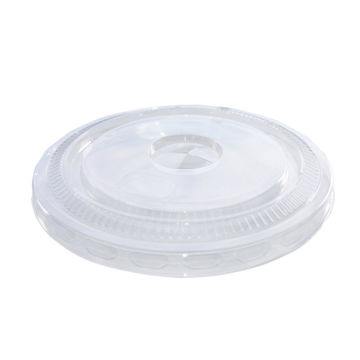 Picture of Go-rPET 16oz -24oz Flat Lid with Straw Slot (1000)