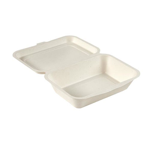 Picture of Enviroware 6.75"x4.5" Bagasse Clamshells (500)