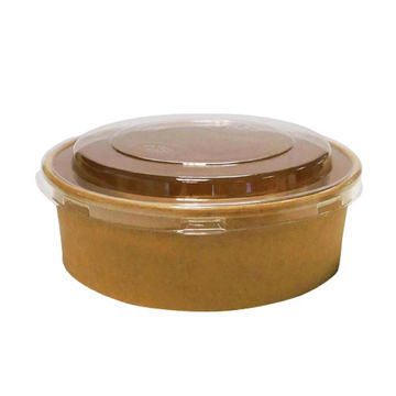 Picture of Go-Deli 500ml-1000ml Clear PET Round Lid (300)