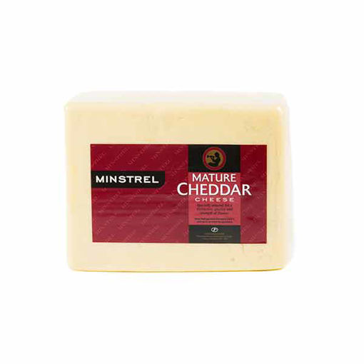 Picture of Minstrel Vintage Mature White Cheddar (8x2.5kg)