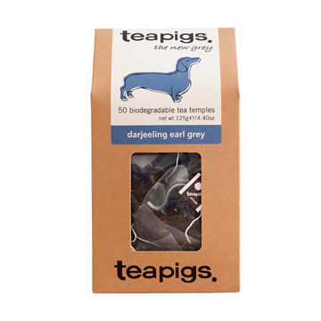 Picture of Teapigs Darjeeling Earl Grey Tea Temples (6x50)