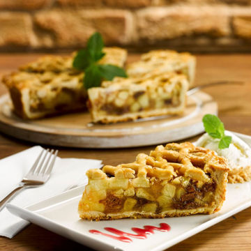 Picture of Roberts Country Fayre Belgium Apple Lattice Pie (10ptn)