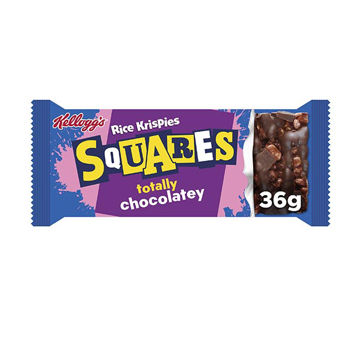 Picture of Kellogg's Rice Krispies Delightfully Chocolatey Squares (30x36g)