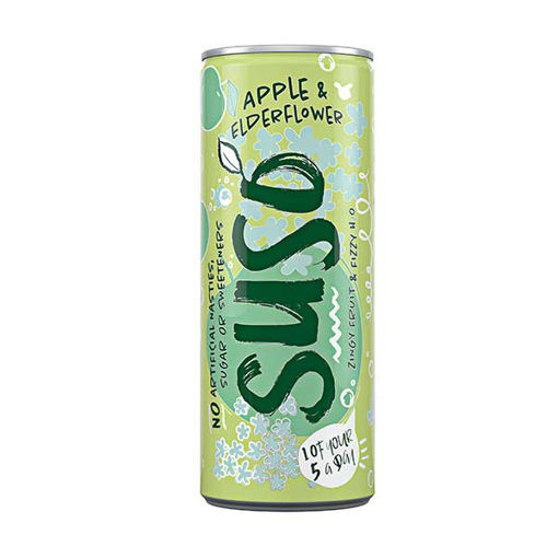 Picture of Suso Sparkling Apple & Elderflower (24x250ml)