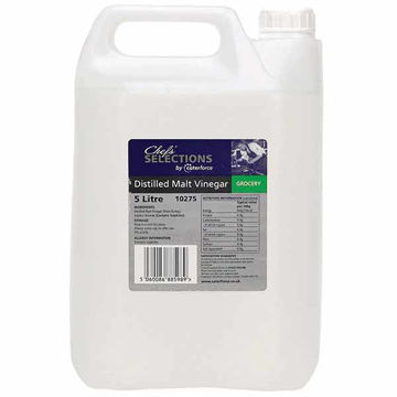 Picture of Chefs' Selections Distilled Malt Vinegar (4x5L)