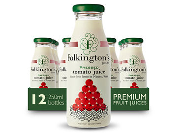 Picture of Folkington's Pressed Tomato Juice (12x250ml)