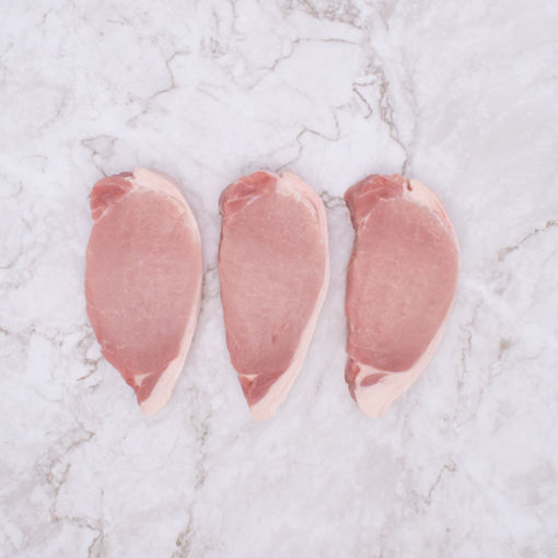 Picture of Pork - Loin, Steak, Avg 70-80g, Each (Price per Kg)