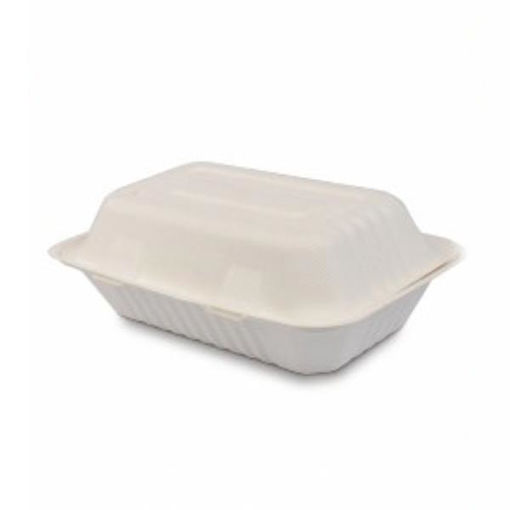 Picture of Euro Packaging Echo Compostable Bagasse Meal Boxes (2x125)