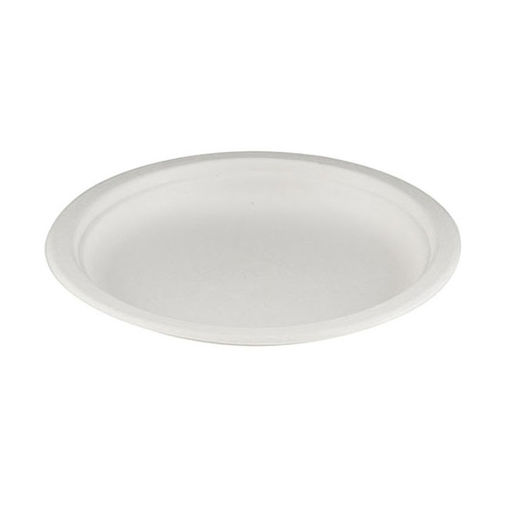 Picture of Enviroware 7" White Bagasse Plates (500)