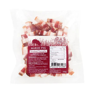 Picture of Marsh Pig Smoked Pancetta (150g)