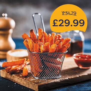 Picture of Chefs' Selections Sweet Potato Fries 11mm (4x2.27kg)