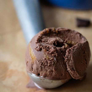 Picture of Yorvale Chocolate Orange Ice Cream (4x5L)