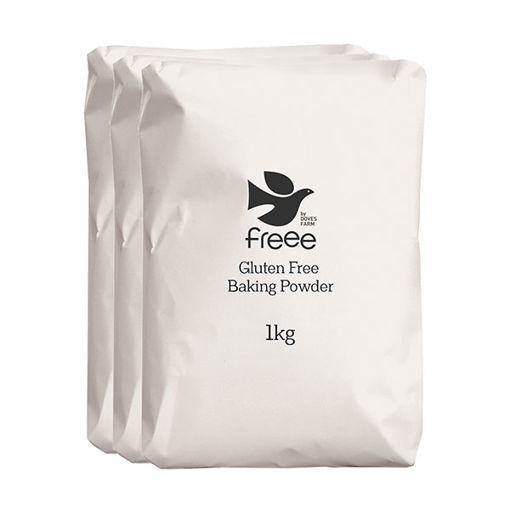 Picture of Freee by Doves Farm Gluten Free Baking Powder (3x1kg)