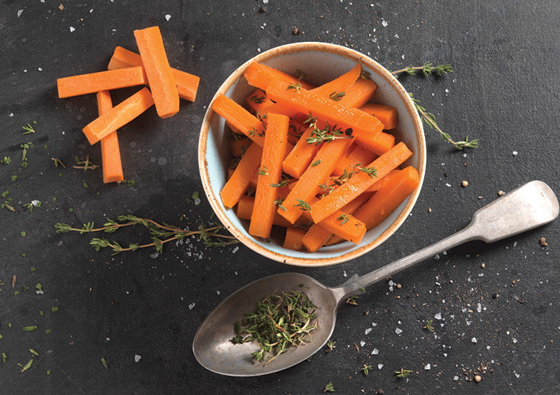 Fresh Carrot Batons