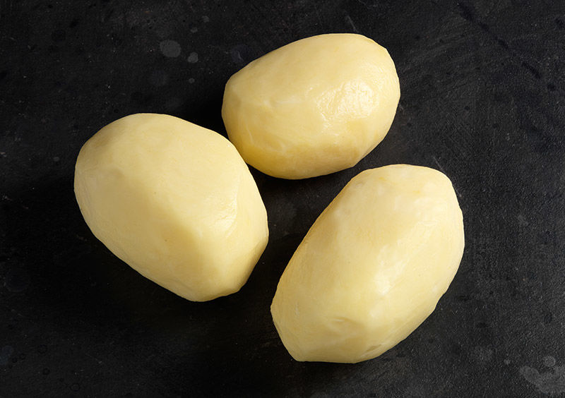 Whole Peeled Potatoes for Mashing